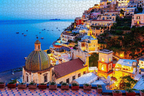Positano Town 1000 Piece Jigsaw Puzzles